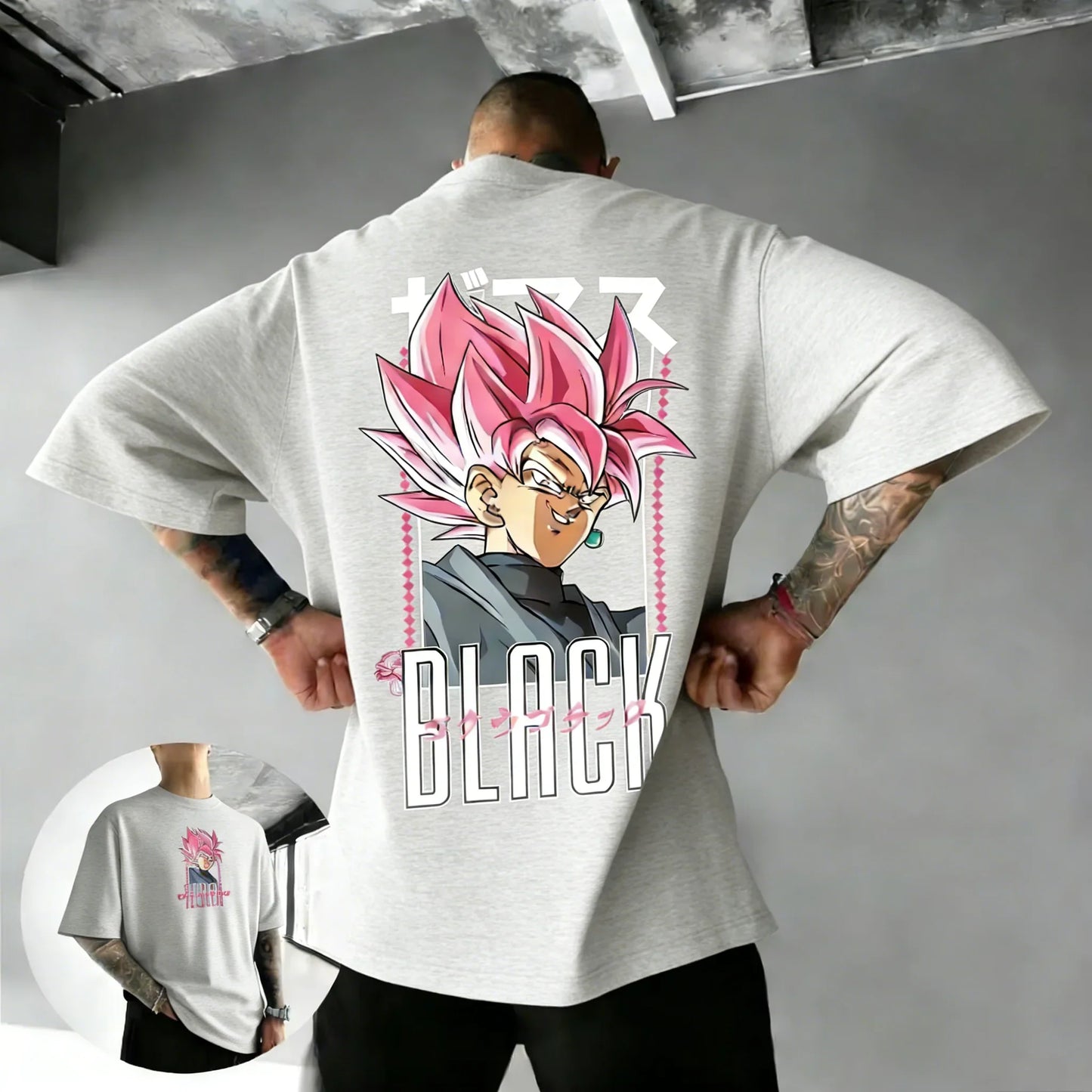Printed Pure Cotton T-shirt Summer New Style Men's and Women's Loose Street Trendy Parent Child Top