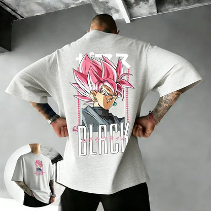 Printed Pure Cotton T-shirt Summer New Style Men's and Women's Loose Street Trendy Parent Child Top