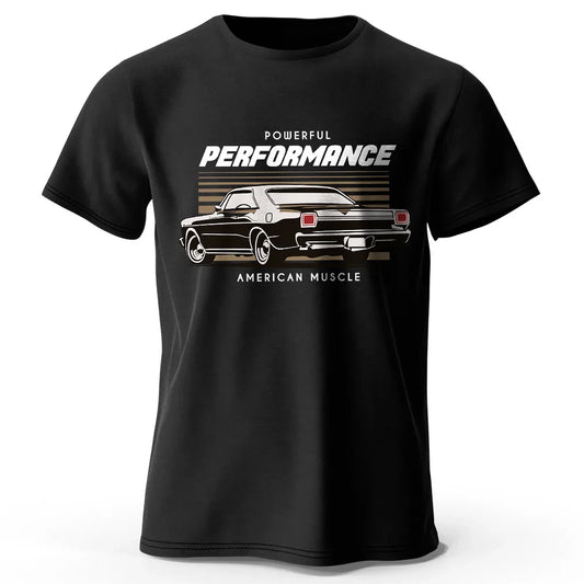 Custom Car Club Patch Printed Unisex Men Women T-Shirt Tees Tops 100% Cotton Embossed Logo Graphic Gearhead Outfit