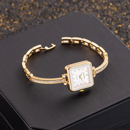 Simple Style Watch Women Top Brand Luxury Hollow Analog Quartz Wristwatches Fashion Elegant Ladies Watch Clock Gift reloj Mujer