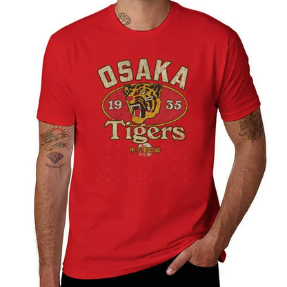 Osaka Tigers 1935 T-Shirt for a boy sports fans mens t shirt graphic