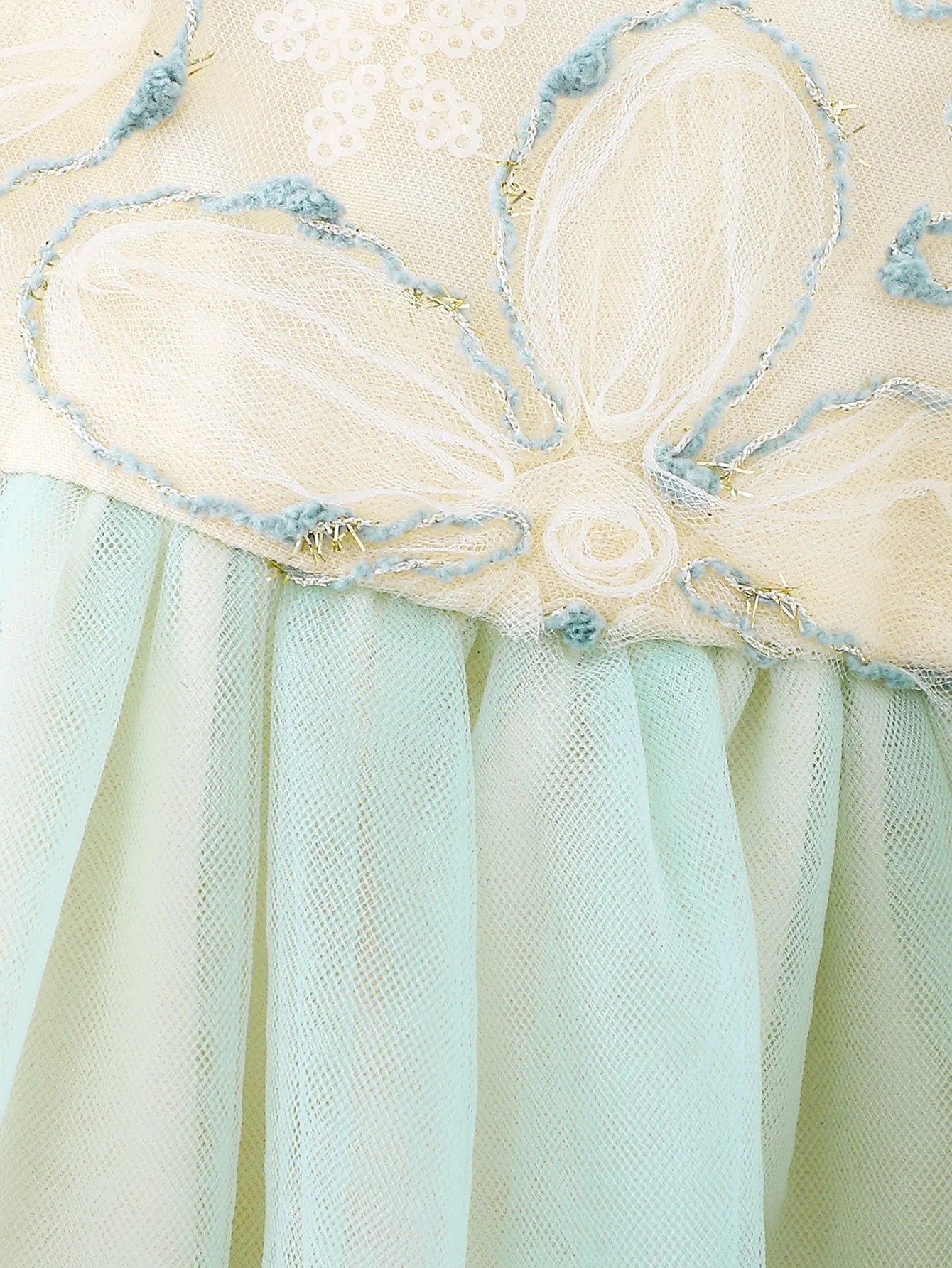Summer New Pure Color Mesh Princess Skirt for Girls Elegant Simple Design Children's Party Dress