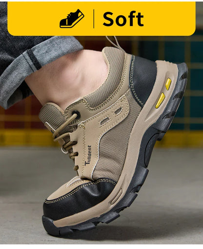 Men's protective shoes, safety shoes, anti smash and anti stab work shoes, insulated shoes, comfortable protective boots