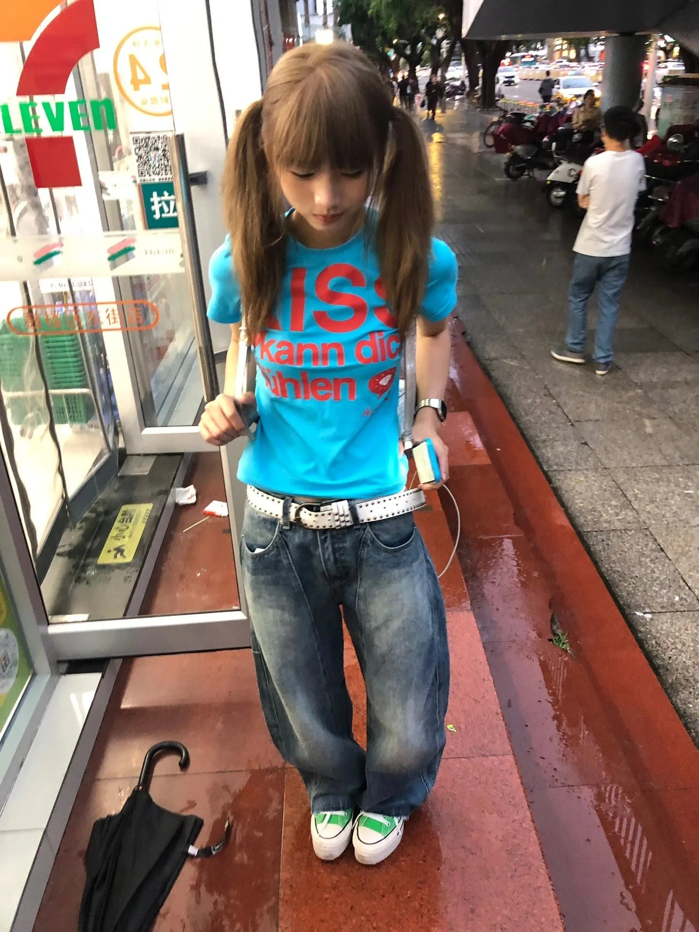 Japanese Y2k Letter Print T-shirt Trashy 2000s Style Crop Top Vintage Harajuku Short Sleeve Tee Shirt American Retro 90s