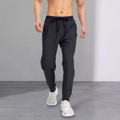 Men's sports pants, sports training pants flexible, gym exercise running, fast dry light weight comfortable fit