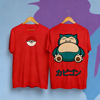 T Shirt Men Women Cotton Short Sleeve Graphic Print Casual Tops Anime Tee 2026 Summer Cartoon Y2k Clothes