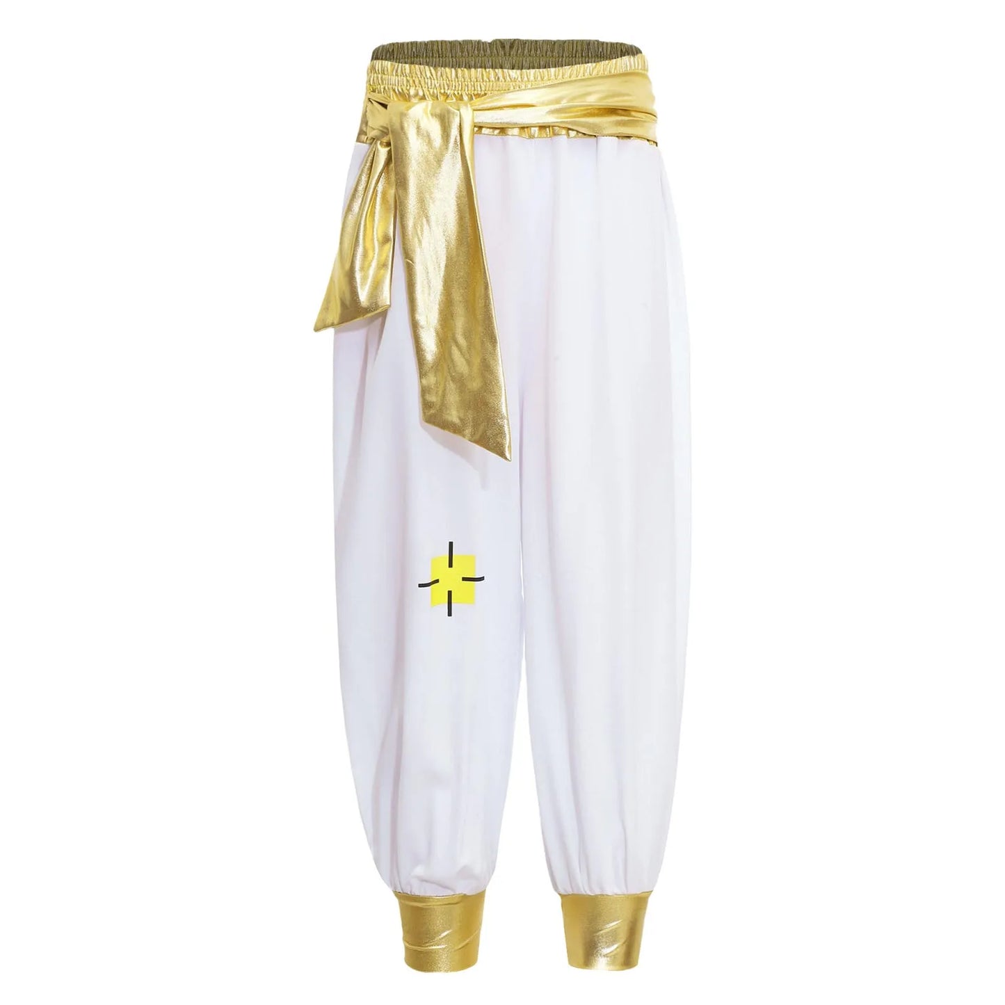 Boys Arabian Costume Arabian Prince Cosplay Dress Up Vest Waistcoat Harem Pants Suit for Halloween Carnival Stage Performance