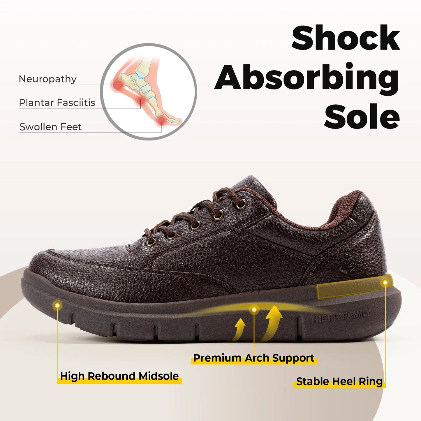 Men‘s Dress Shoes Leather Wide Formal Business Shoes for Men Breathable Casual Luxury Wedding Shoes Non-Slip Size 40-50