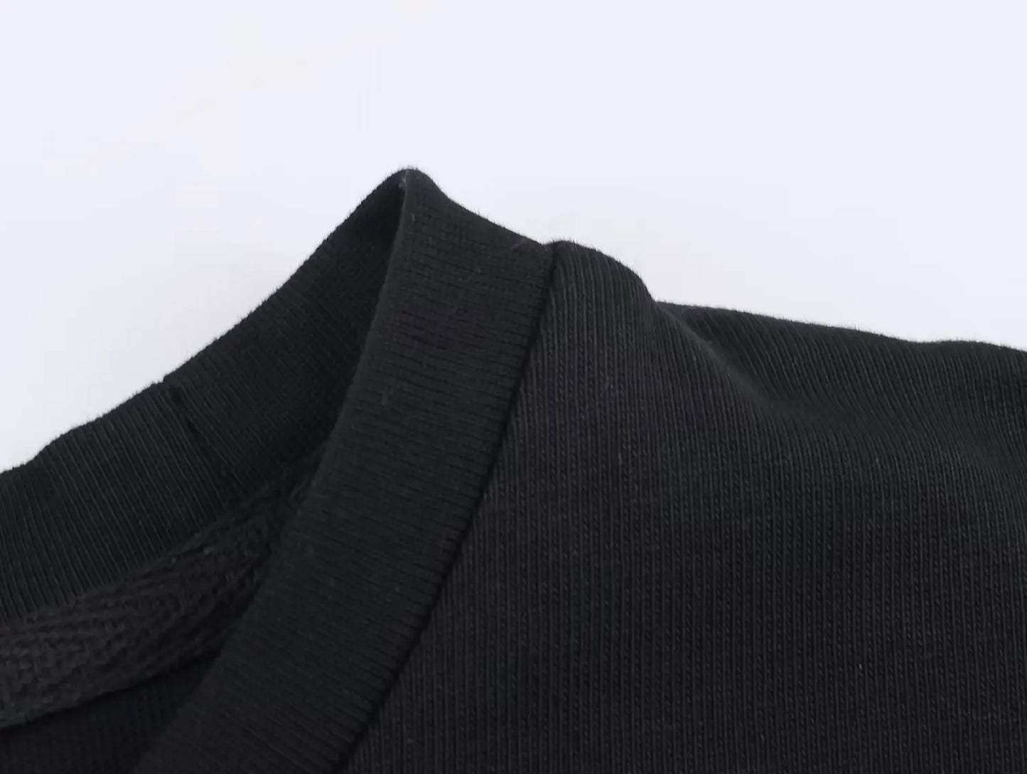 Lace Splice Asymmetry T-shirt  Women Fashion Autumn Winter O-neck loose Tee Top Chic Female Long Sleeved T-Shirts Mjuer