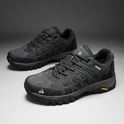 New Arrival Mens Hiking Shoes Breathable Lace Up Trekking Male Cushioning Outdoor Climbing Tourism Sneakers for Men
