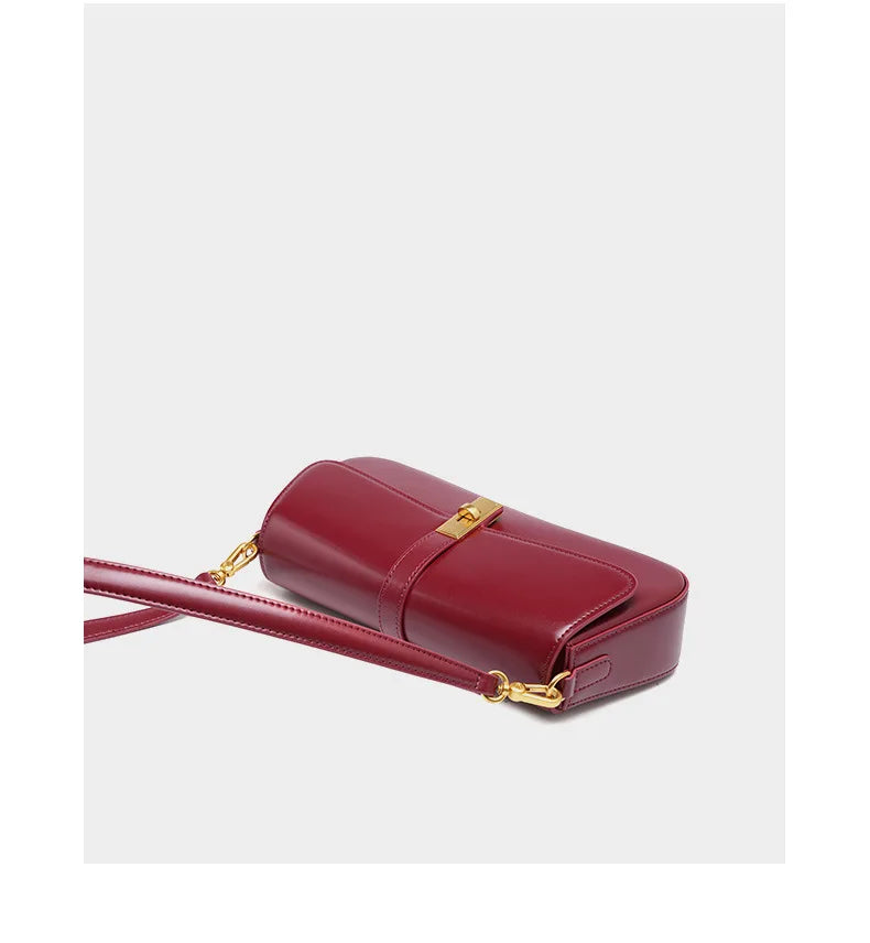 Women Genuine Leather Shoulder Bag Female Fashion Handbag Totes Small Underarm Bag Casual Daybag Mini Purse -KG1313