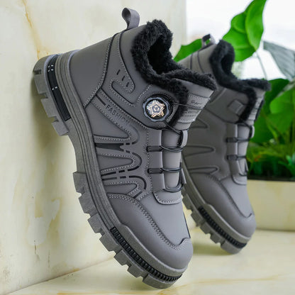 Men's high top denim boots, casual sports shoes, trendy and fashionable men's boots