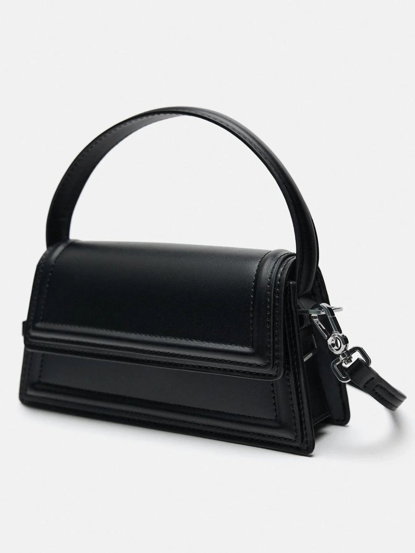 2024 summer new brown Mini City crossbody bag Black casual fashion hand bill shoulder bag