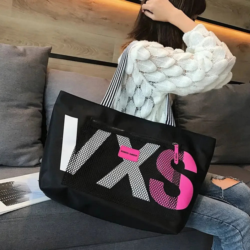 Women's Bag, Large-capacity Single-shoulder Bag, Tote Large Bag, Handbag, Shopping Bag for Going Out, Casual and Simple Canvas