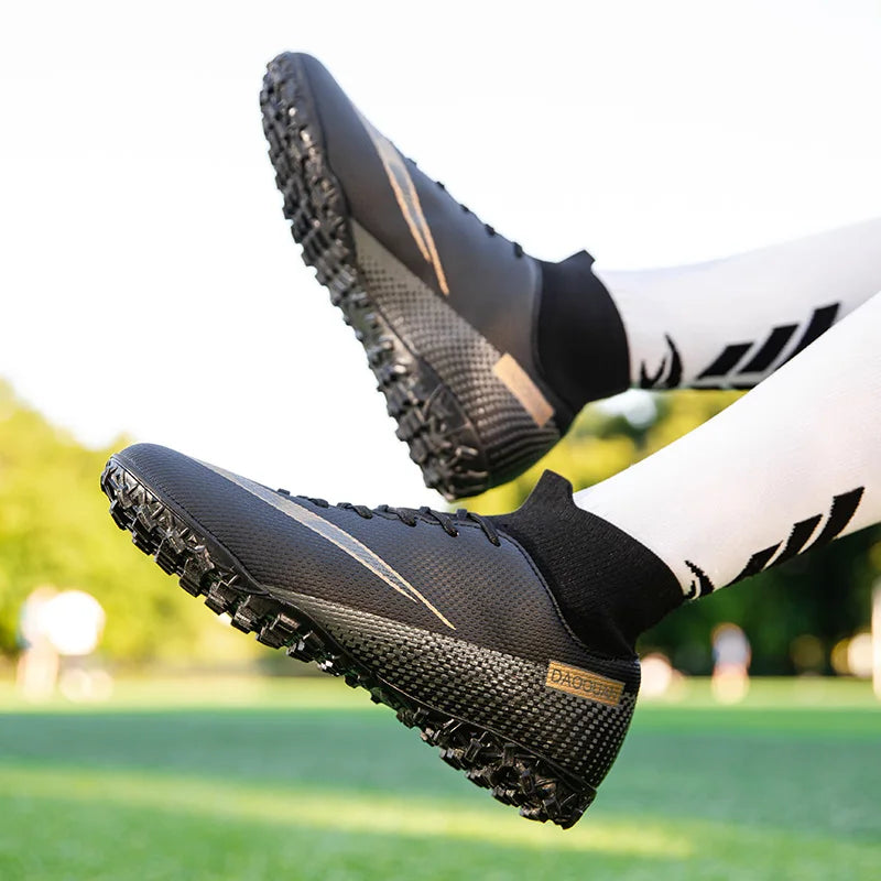 Size 35-45 Soccer Shoes AG/TF Football Boots Kids Boy Girl Ultralight Soccer Cleats Sneakers  botas de futbol