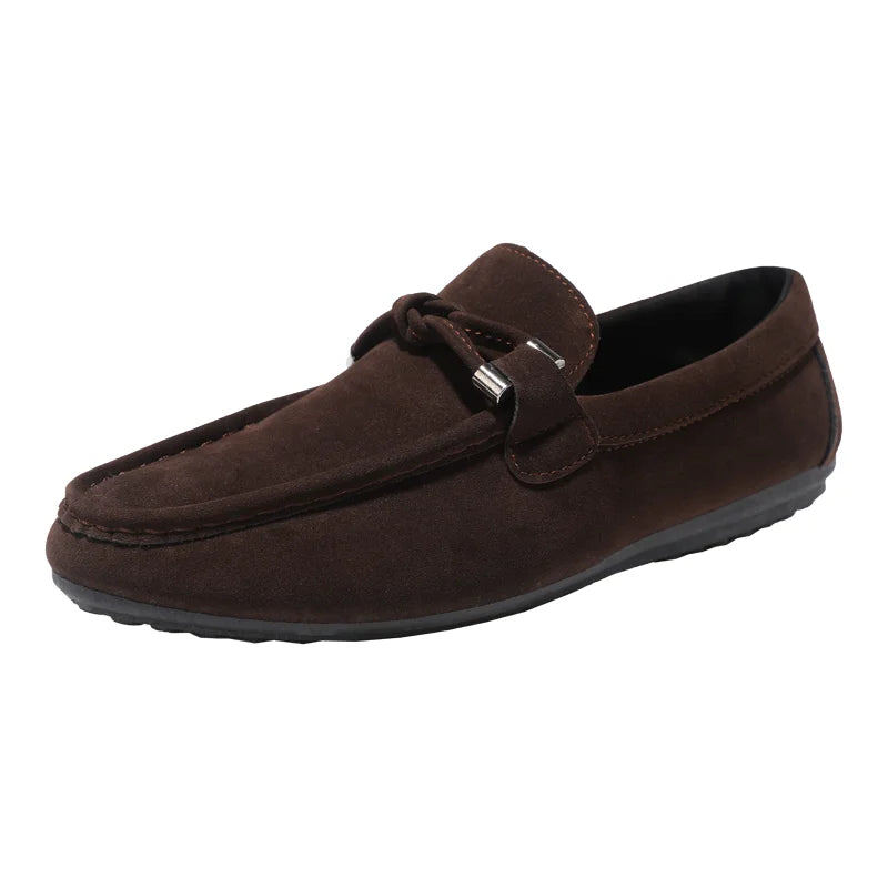 Men Loafers Soft High Quality Spring Autumn Shoes Men Casual Shoes Warm Slip on Flats Driving Shoes