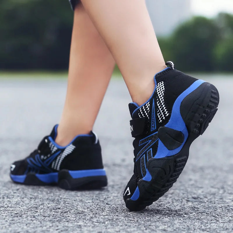 Summer Kids Fashion Sneakers for Boys Mesh Breathable Sports Running Shoes Lightweight Children School Walking Footwear Tennis