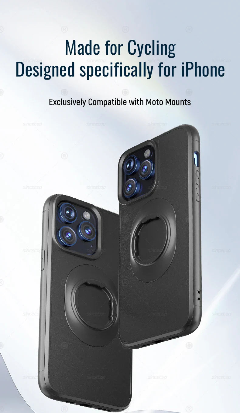 Case for iPhone 17/16/15/14/13/12/11 Pro/Max fit Phone Holder Mount with Lock-in Design