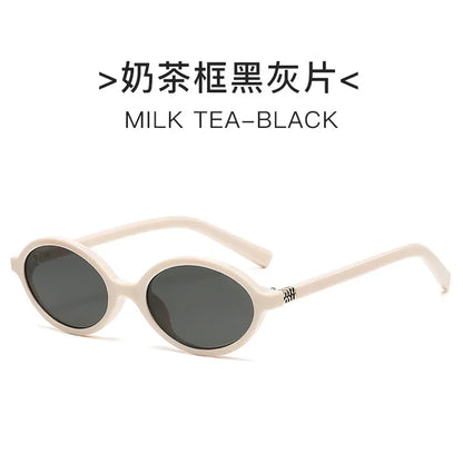 Designer UV400 Sunglasses Women Men New Trendy Oval Sun Glasses Ladies Vintage Small Round Gafas De Sol