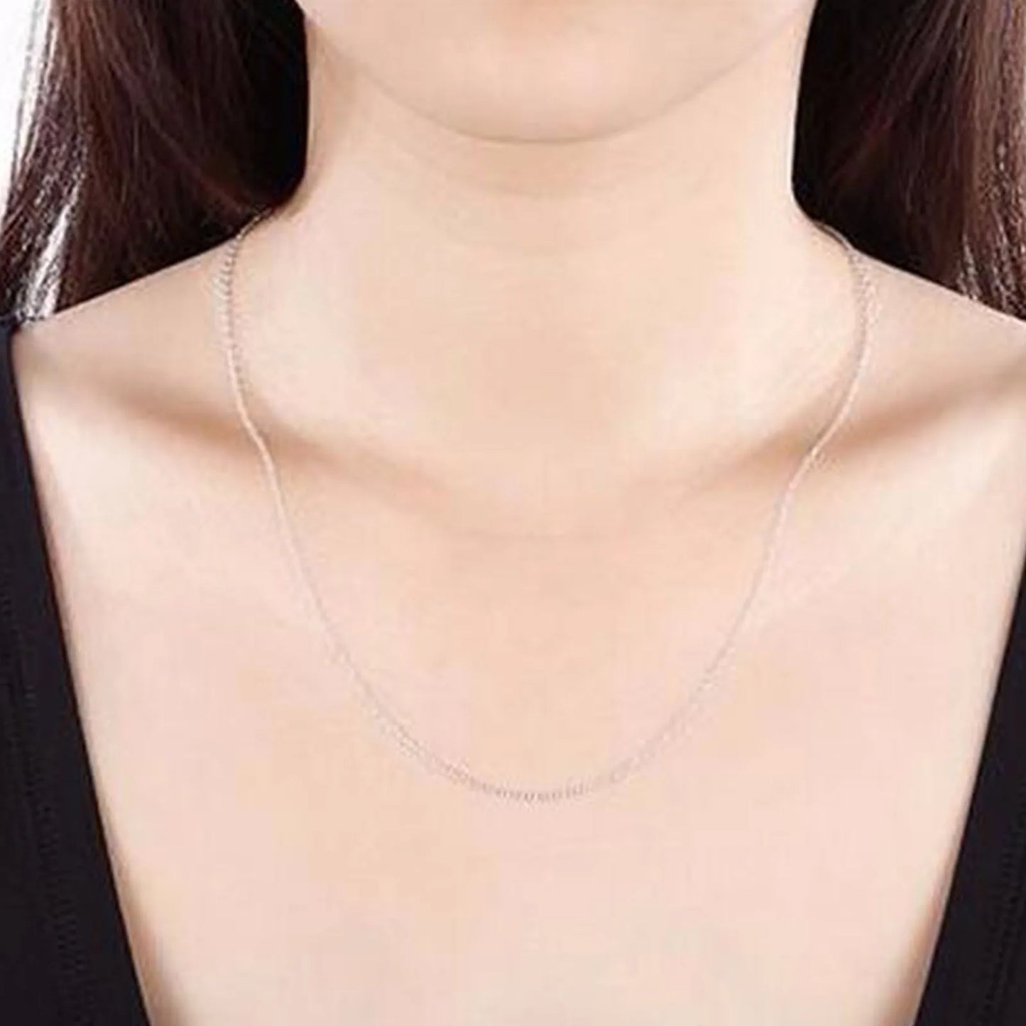 5pcs/lot 925 Sterling Silver Chain necklace,Fashion Men/Women DIY Jewelry Rolo Chain 1mm Necklace 16 18 20 22 24"