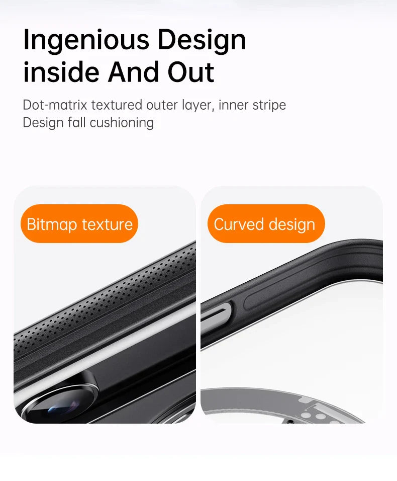 360° transparent Round ring Case for IPhone 12 13 14 15 16 Pro Max Fall prevention funda Cover sling Metal buttons 17 Air case