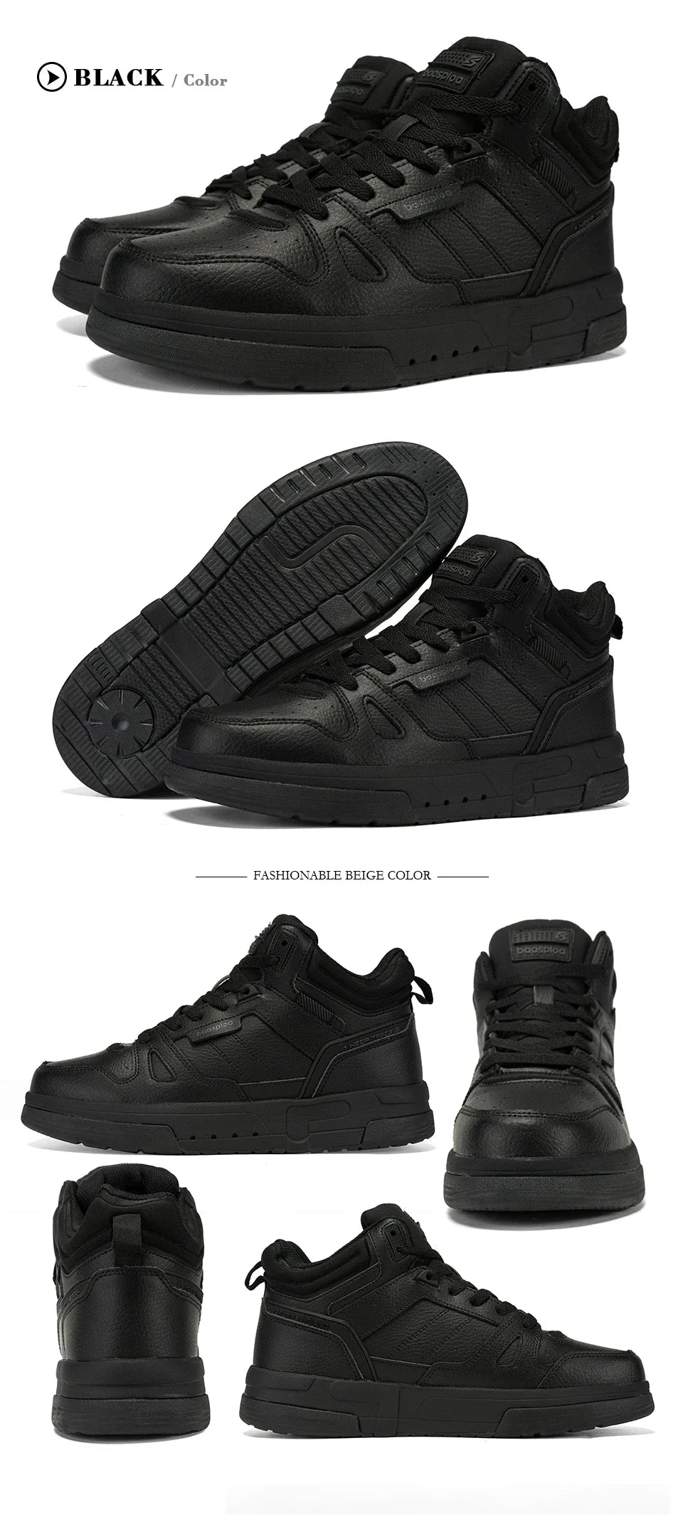 Men Winter Sneakers Casual Skateboard Shoes for Men Comfort Plush Warm Cotton Shoes Non-Slip Outdoor Male Sneakers