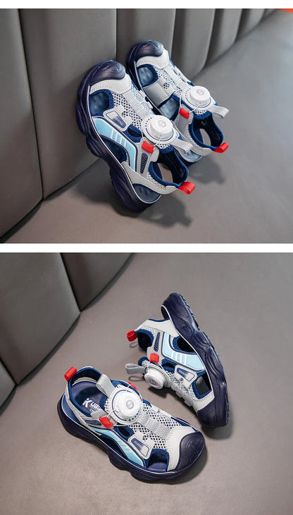 Luxury Boys Sandals Kids Shoes Summer Beach Water Sneaker 4-8 Years Outdoor School Casual Sneaker Sports Sandal for Boy