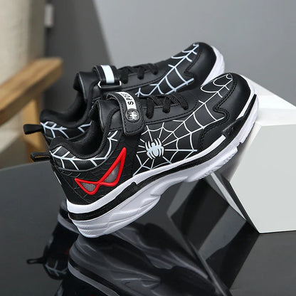 A pair of children's four-season leather sport shoes, soft, comfortable, wear-resistant casual shoes, size 26-38，BH-828