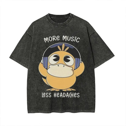 Psyduck Graphic T Shirt Man Women Anime Short Sleeve Tee Summer 2026 Streetwear Casual Tops Y2k