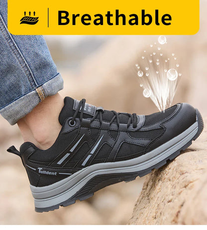 Safety shoes, anti-smashing and anti-puncture work shoes, insulated shoes, men's protective boots, men's shoes