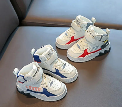Children Fashion Soft-soled Anti-slippery Sneakers Kids Trend Fashion Basketball Shoes Boys Casual Sport Shoes Kids Tennis Shoes