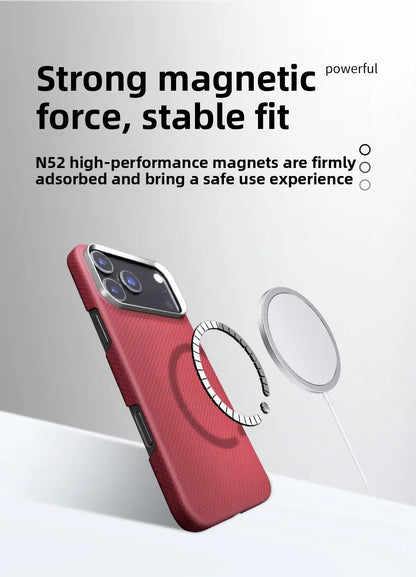 Case For IPhone 17 Air Pro Max Magnetic Charging Shockproof Protective Cover