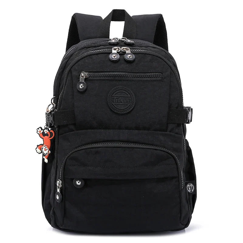 Large Nylon Waterproof Backpack Travel Rucksack for Women School Bags Mochilas Mujer Kids Girls 2026