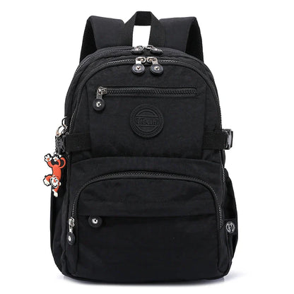 Large Nylon Waterproof Backpack Travel Rucksack for Women School Bags Mochilas Mujer Kids Girls 2026
