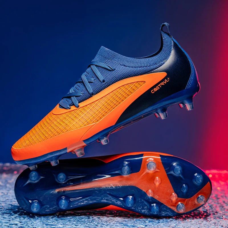 New 2026 Men Soccer Shoes Kids Cleats Grass Adult Professional Football Boots Ultralight Non-Slip Boys Training Soccer Boot