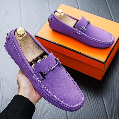 Loafers Men Comfortable Casual Walking Loafer Driving Shoes Flat Man Wedding Office Party Breathable Sneakers Men Shoes Loafers