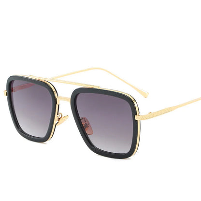 Glasses Men Women Sunglasses Iron man Eyewear Steampunk Sun Glasses