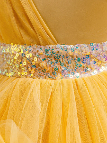 KLFLGD Novos vestidos de festa de verão para meninas vestido de festa elegante para casamento de floristas vestido de cauda de tule rosa para meninas de 2 a 6 anos