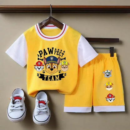 Summer Boys Breathable Quick Drying Sport Clothing Sets Kids Casual T Shirt Shorts 2pcs Set Child Basketball Clothes Suit