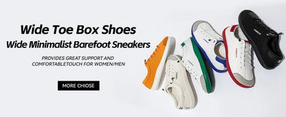 Womens Mens Barefoot Shoes | Zero Drop | Wide Toe Casual Canvas Sneakers Minimalist Walking Shoes