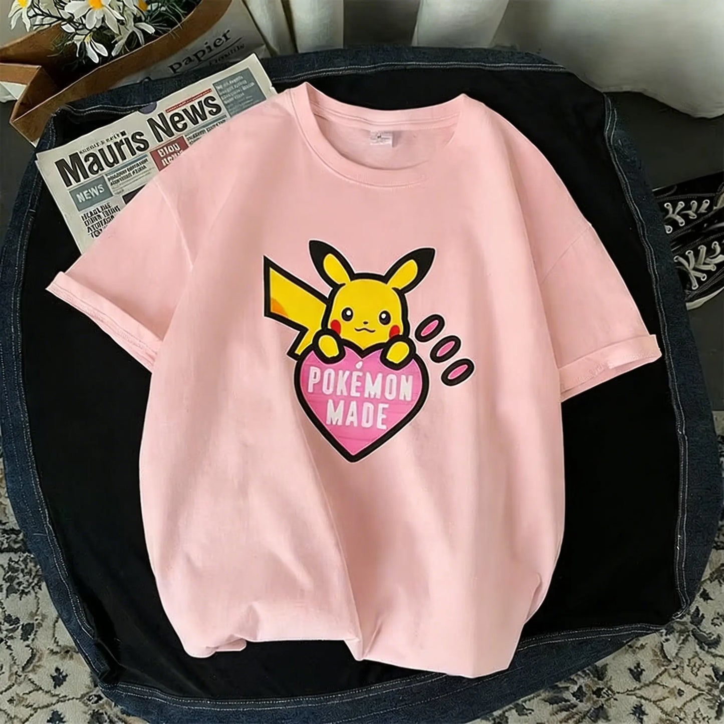 T Shirt Man Women 2026 Summer Y2k Short Sleeve Tee Tops Streetwear Casual Parent-child Clothing Unisex
