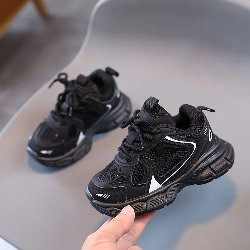 Children's Sports Casual Shoes for Boys and Girls Breathable Mesh Running Shoes Kids Basketball Shoes Lightweight Comfortable