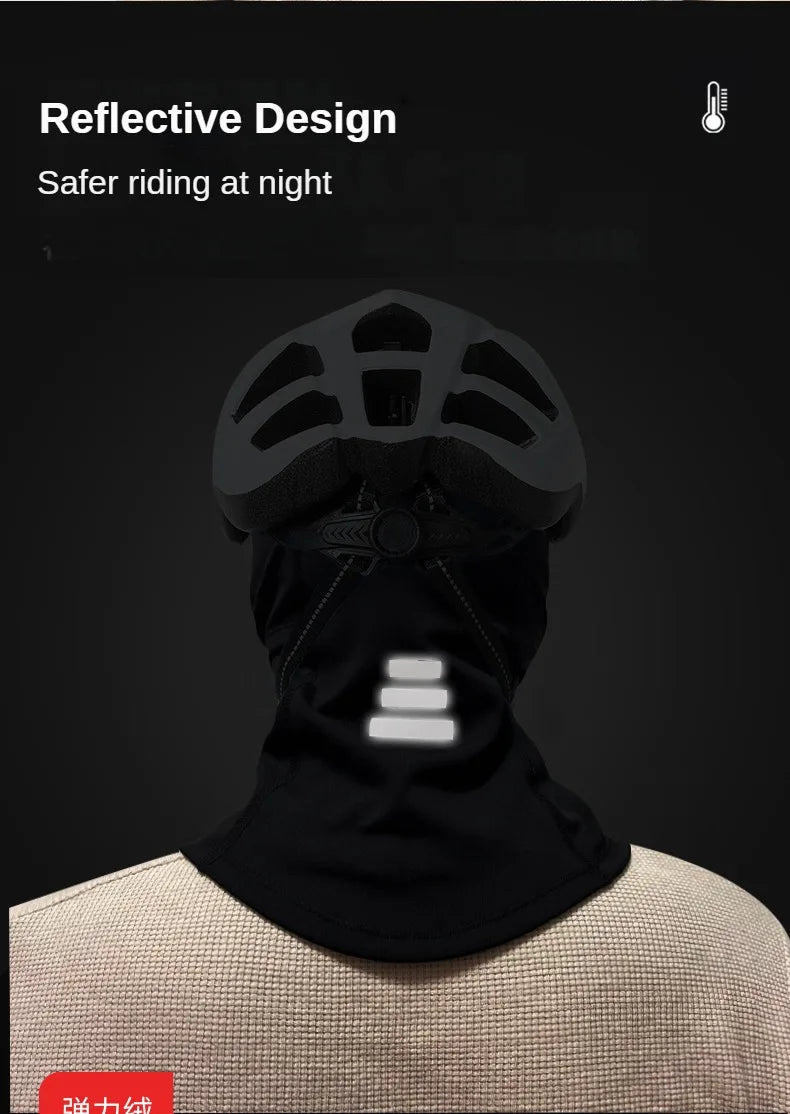 Cold Weather Balaclava Ski Mask for Men Windproof Fleece Thermal Cap Winter Scarf Face Mask Women Neck Warmer Hood for Cycling