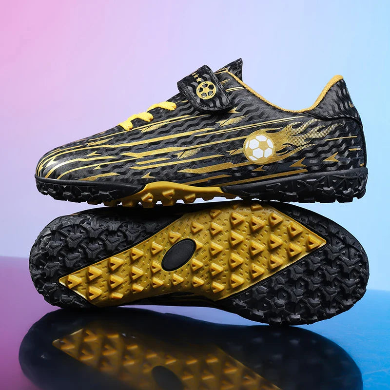 New Kids Professional Soccer Shoes Cleats TF Indoor Men Football Field Boots Original Football Society Shoes Grass Training Fast