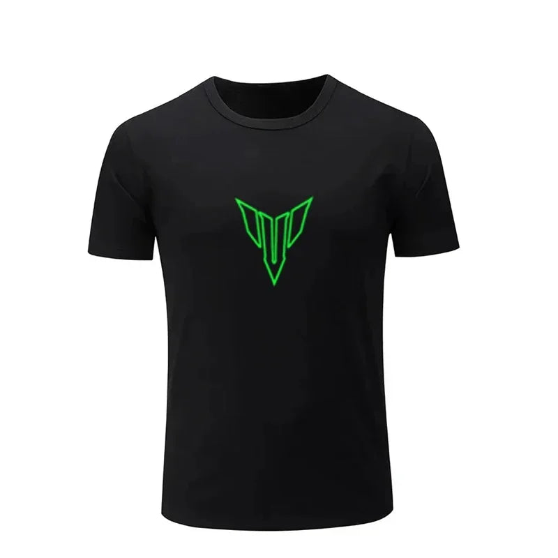2024 Summer New for Yamaha MT07 MT09 MT10 MT01 MT125 MT25 MT03 T Shirt Men New LOGO T-shirt Short Sleeve Round Neck Tees Male