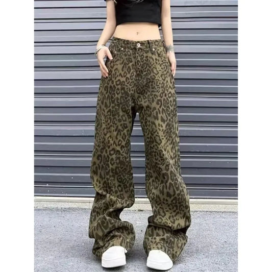 Wide Leg Jeans Women Denim Pants