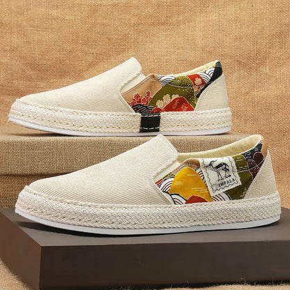 New men's youthful and trendy outdoor casual simple personality slip-on lazy casual shoes