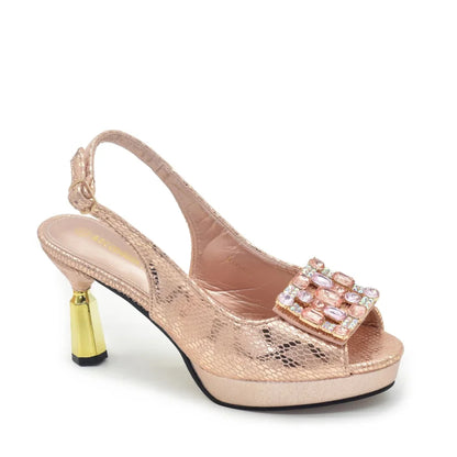 Fashion Bag and Shoe Set Nigeria Party Pumps Women Shoes and Bags To Match Set Italy Lady Rhinestone Pumps Women Luxury