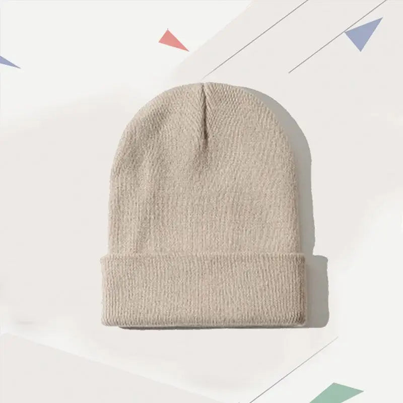 Custom Logo Autumn Winter Warm Beanie DIY Personalized Embroidered Design Knitted Hat Team Customize Stocking Skull Balaclava