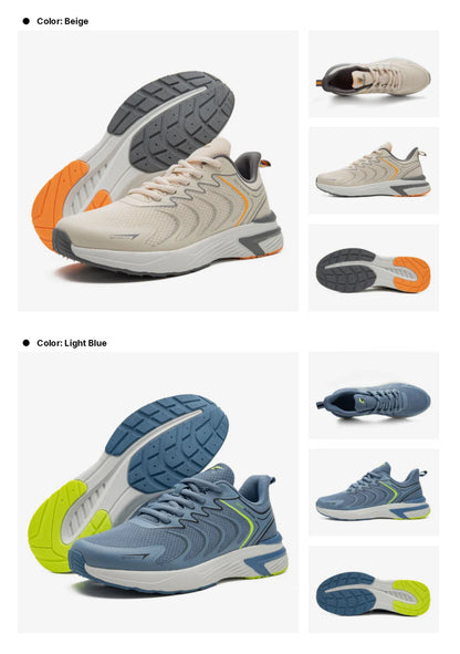 Men's Running Shoes Casual Lightweight Mesh Breathable Sneakers Male Outdoor Non-Slip Wear-Resistant Sports Shoes